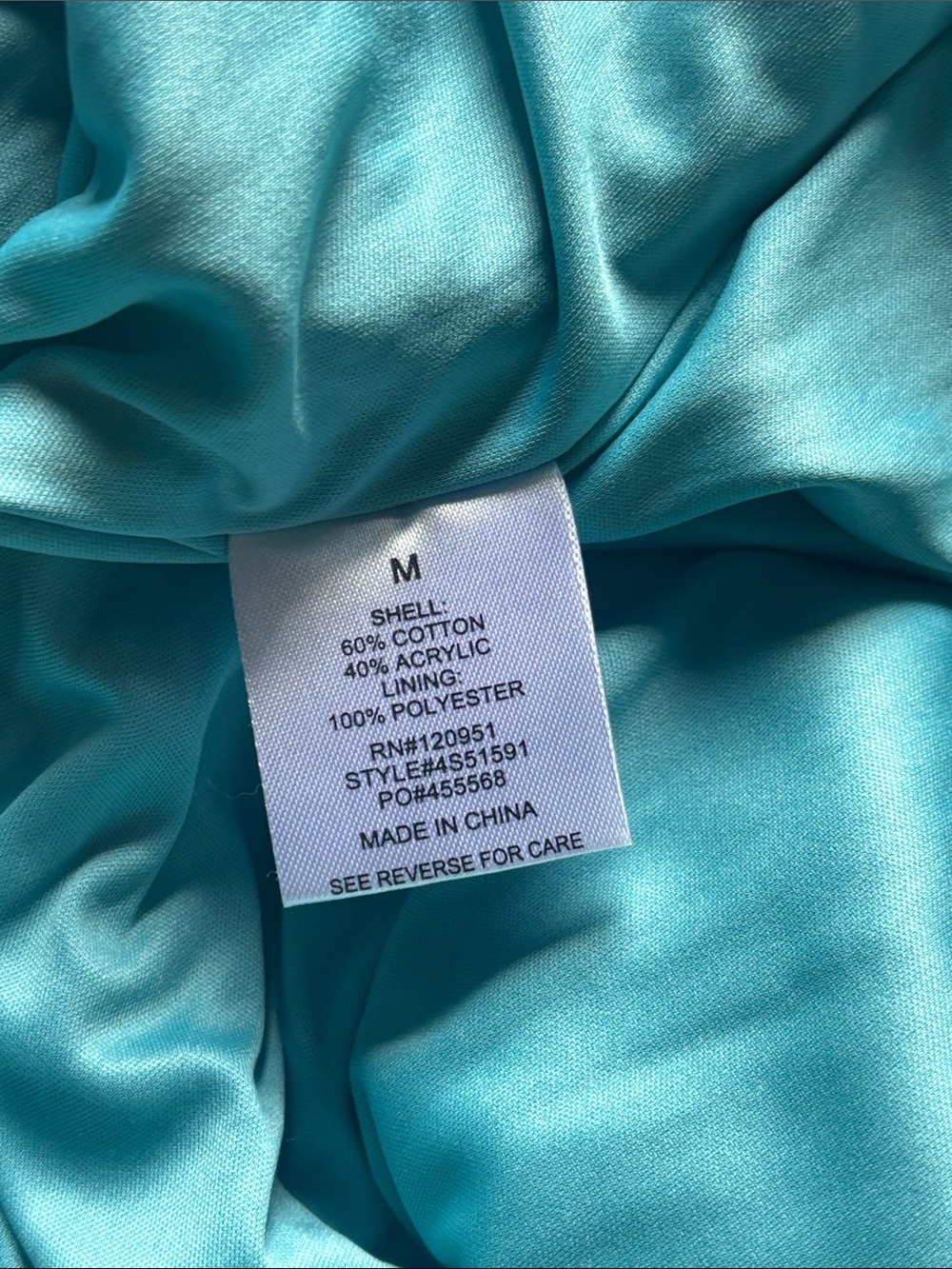 Olive & Oak Teal Crochet Mini Dress - Picture 7 of 9